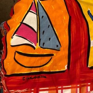 Sally Huss scarf wrap